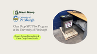 Clear Drop Soft Plastic Compactor Pilot Program at the University of Pittsburgh, by Green Group Consulting
