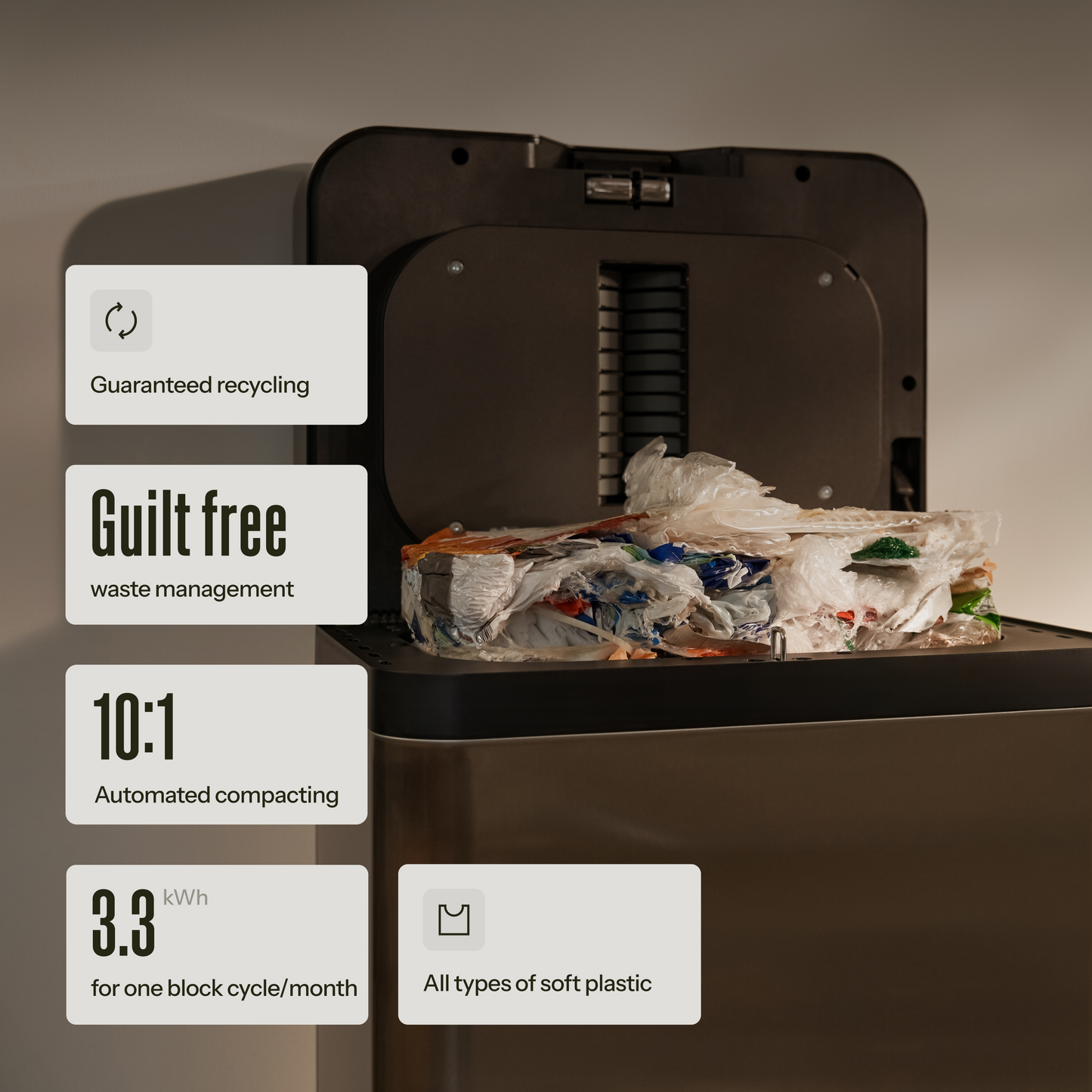 Pre-order Soft Plastic Compactor (SPC)