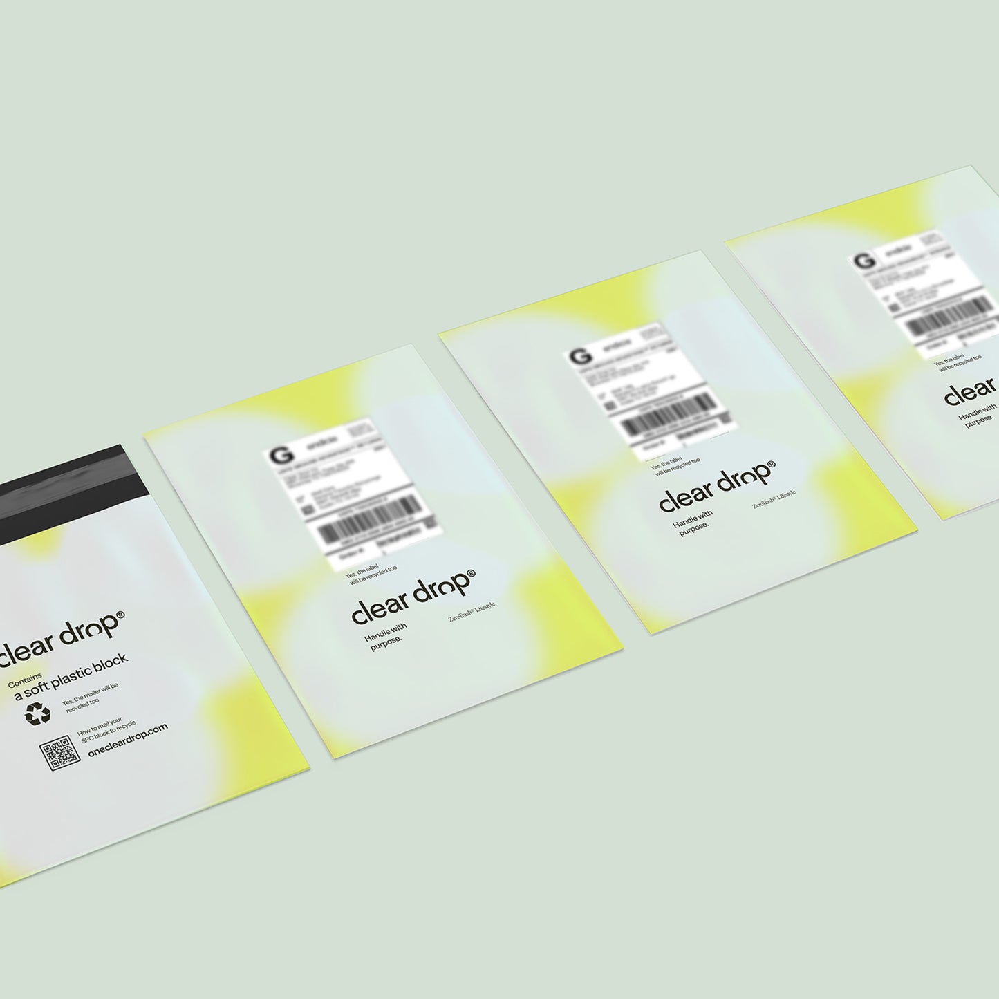 3 extra mailers for shipping SPC blocks to recyclers